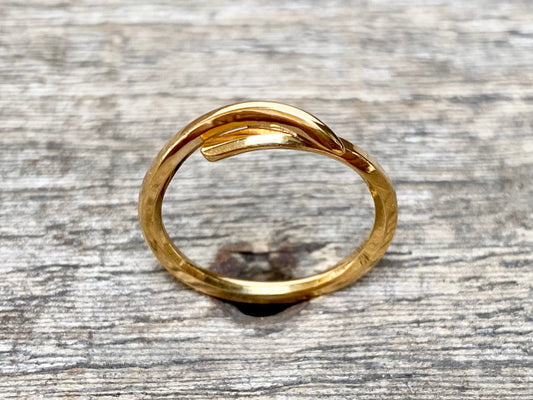 Simple Pressed Ring