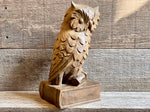 Load image into Gallery viewer, Hand Carved Wooden Barn Owl
