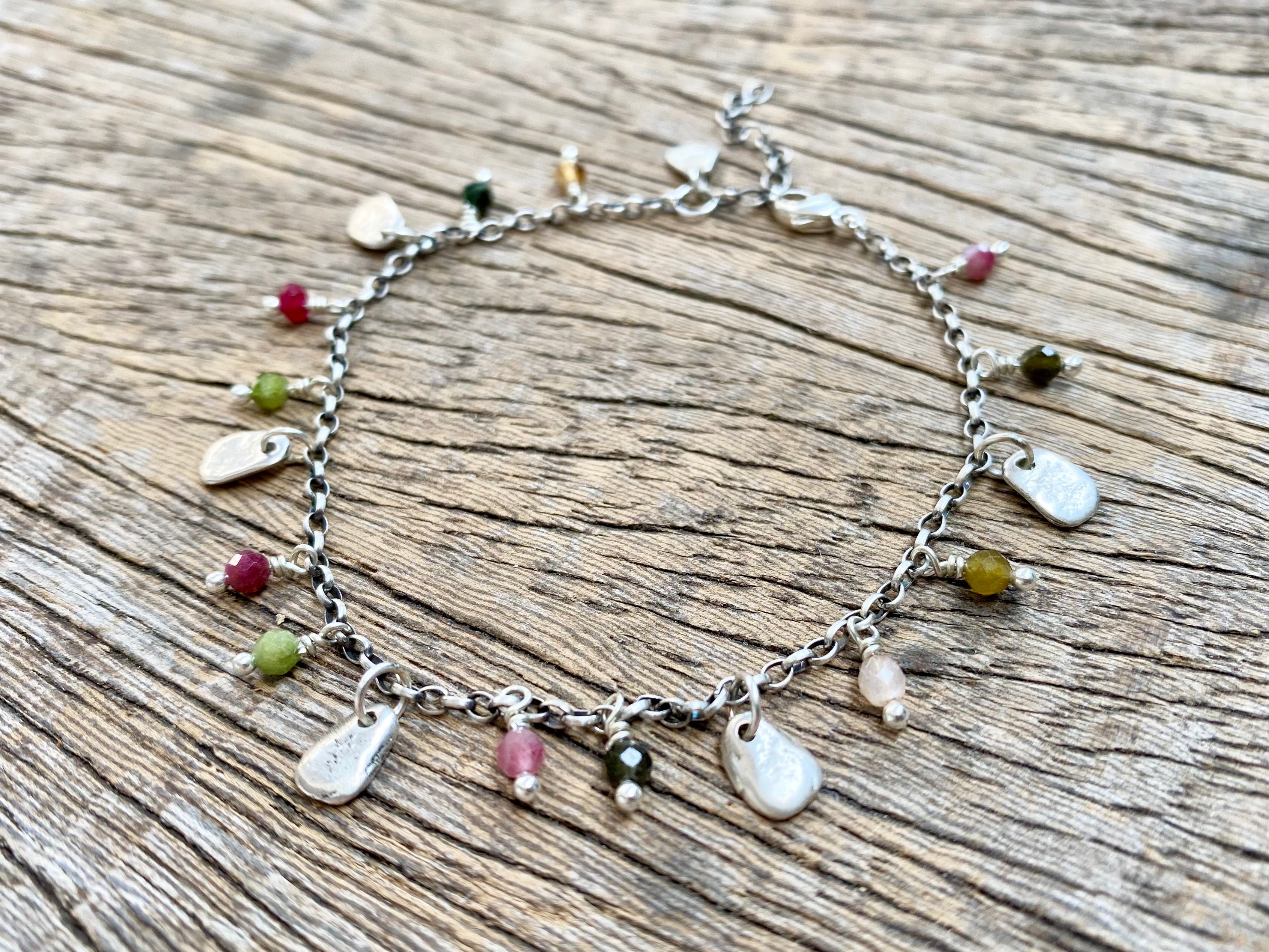 Beaded Maine Rock Bracelet