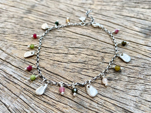 Beaded Maine Rock Bracelet