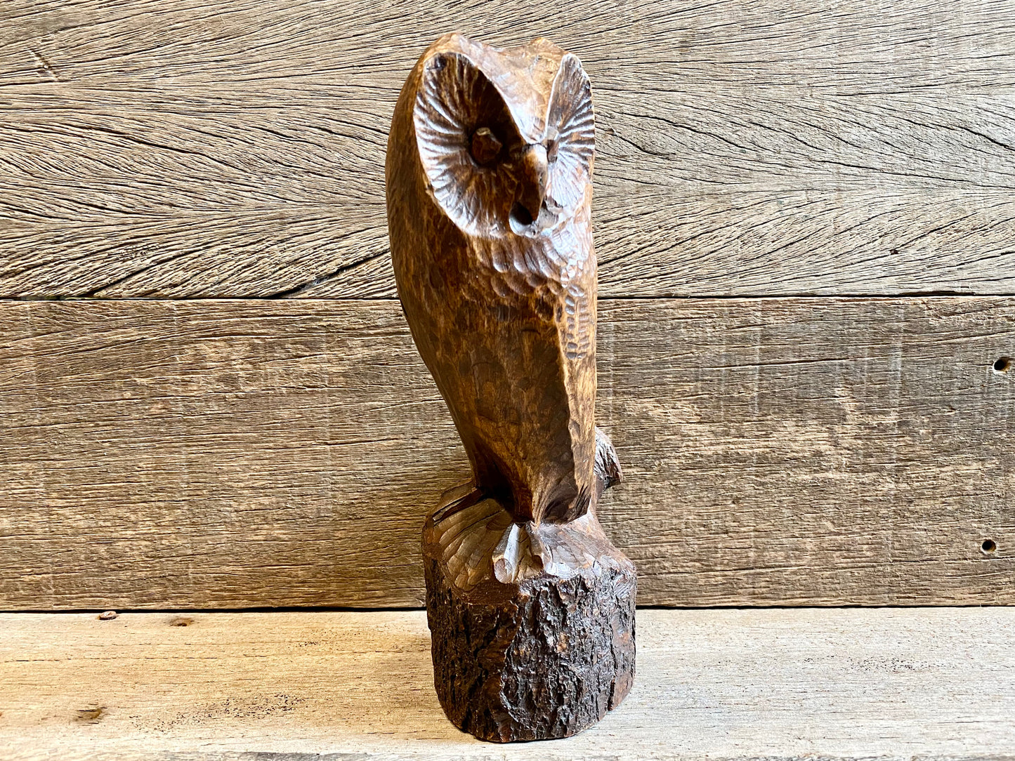 Wooden Barn Owl