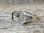 Load image into Gallery viewer, Kraken Intaglio Signet Ring
