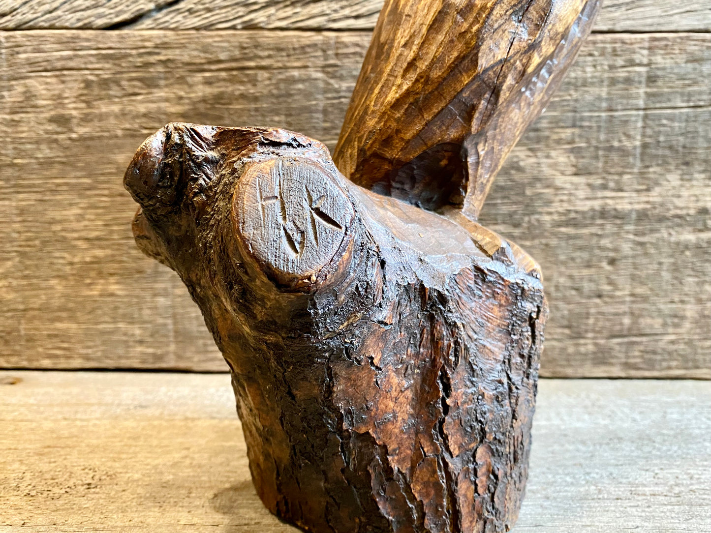 Wooden Barn Owl