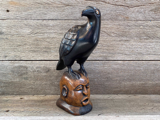 Wooden Raven