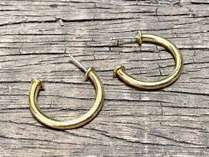 Fatty Hoop Earrings