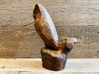 Wooden Barn Owl