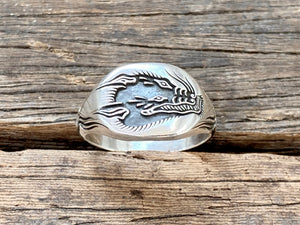 Dog signet deals ring