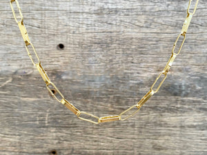 Paper Chain Necklace