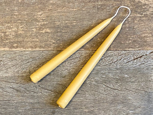 Beeswax Standard Candle Pair