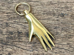 Load image into Gallery viewer, Brass Hand Keyring
