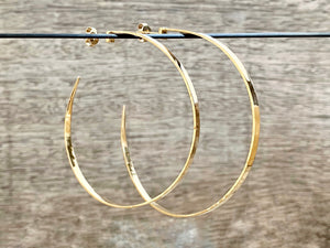 Hammered Hoops, Large