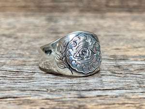 All Seeing Eye Signet Ring