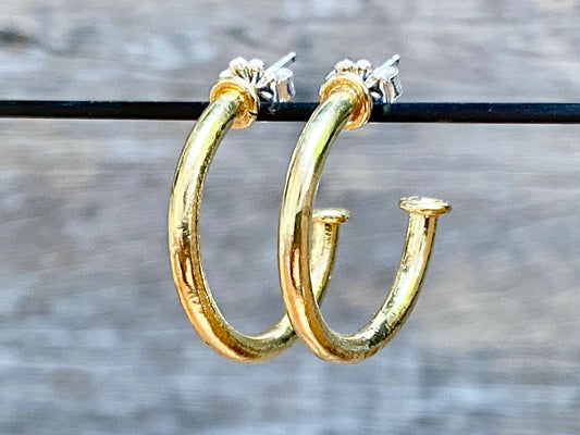 Fatty Hoop Earrings