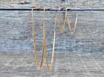Load image into Gallery viewer, Large Peak Hoops
