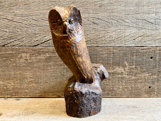 Wooden Barn Owl