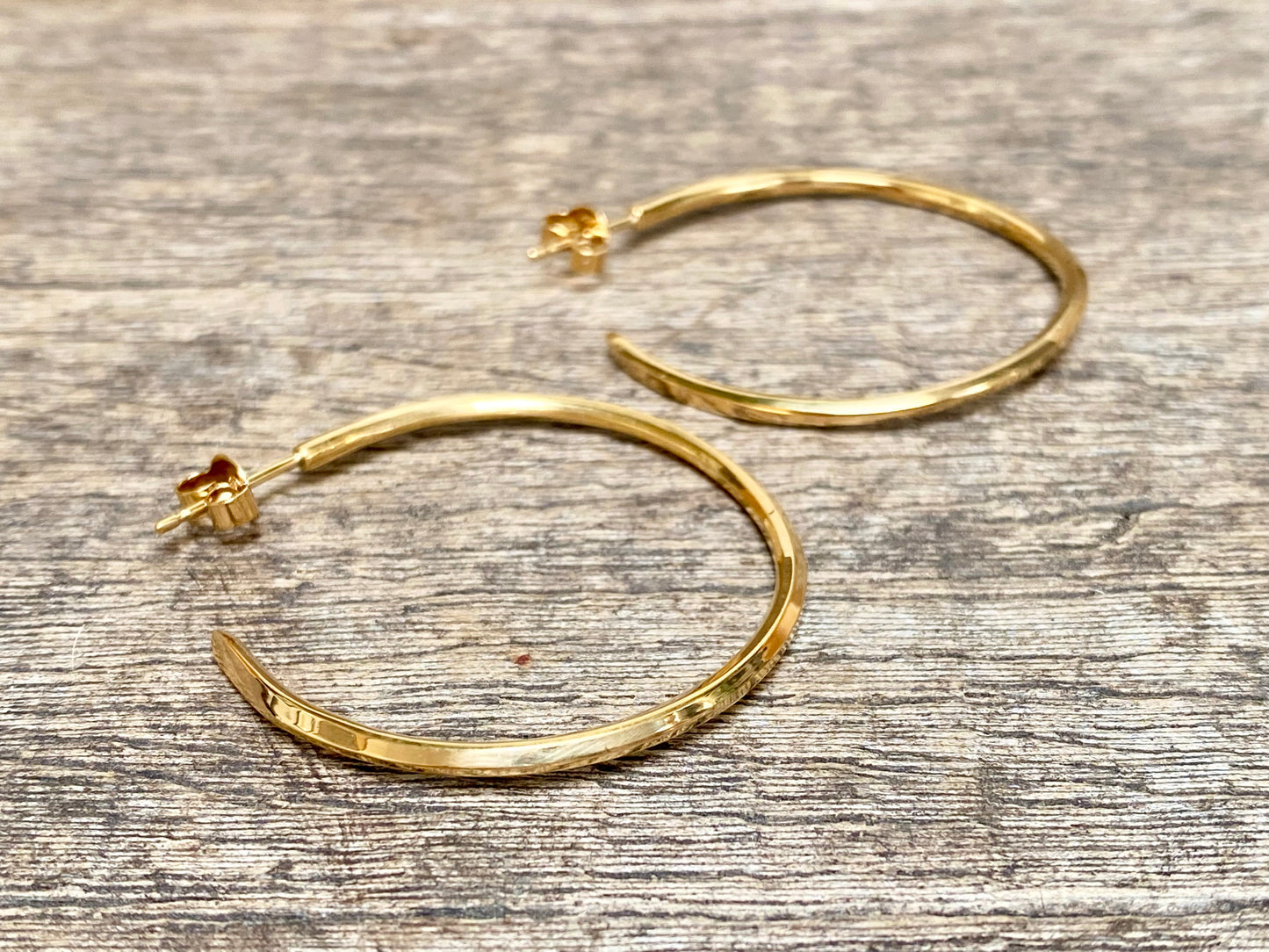 Pressed Hoops, Medium