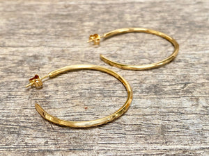 Pressed Hoops, Medium