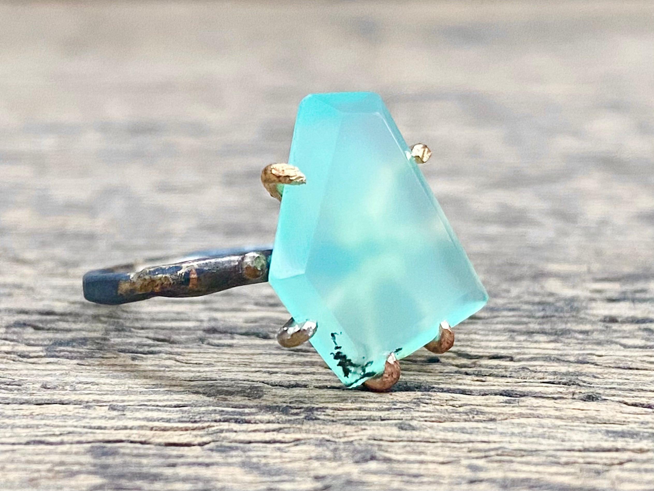 Chrysoprase 2025 engagement ring